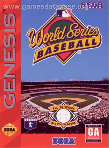 Cover World Series Baseball for Genesis - Mega Drive